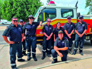 Rosewood QFES team assist with Miles wildfires