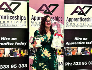 Mia Brooks wins Trainee of the Year