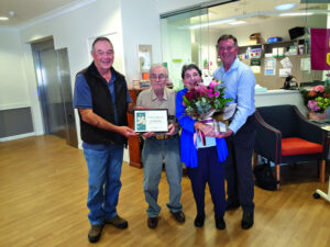 Couple’s 10 year service commitment