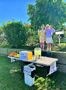 Lemonade stand pays axolotl’s way