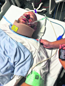 Tradie’s pelvis crushed in Ebenezer machinery accident