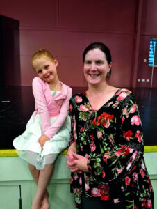 Dancers on stage in year end showcase