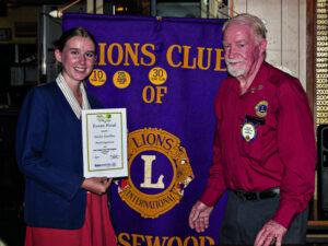 Rosewood Lions judging of Youth of the Year on Saturday