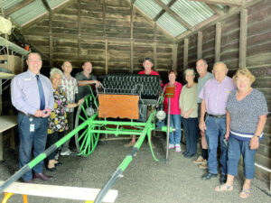 Marburg horse drawn cab back on home ground