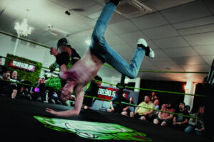 Body slams and backflips in Walloon