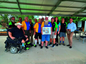 A new Defibrillator located at the Rosewood Community Centre