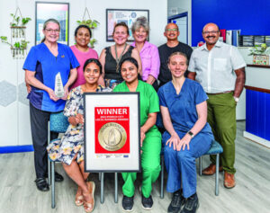 Pride in award achievement at Rosewood General Practice