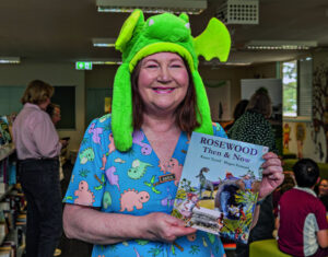 Children delight over illustrated history book