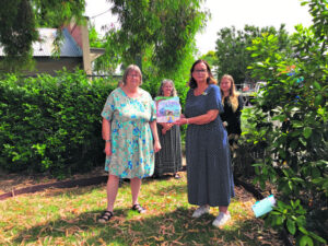 Kindy’s Street Library celebrates the ‘magic, joy and love of reading’