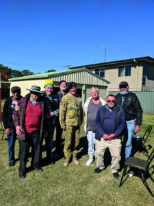 Airbase Chaplain steps into the Men’s Shed