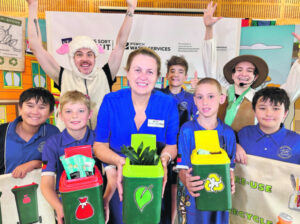 Engaging theatre brings recycling to life for Ipswich students