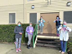 From yoga to lunch to a donation to the women’s shelter