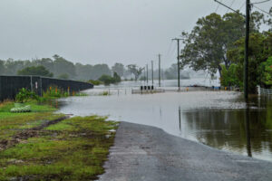 Deluge in the aftermath of ex-Cyclone Alfred
