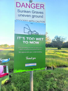 Residents appalled at cemetery neglect