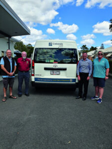 Handing the keys over to new bus