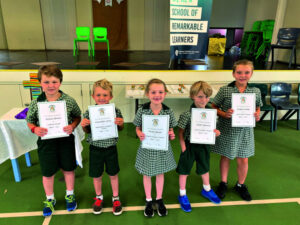 Academic Awards presented to students at St Brigid’s for 2021