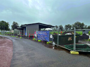 New amenities under construction at the Rosewood Showgrounds