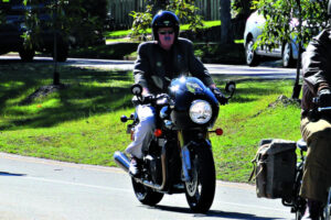 Dapperly dressed, Michael raises funds for mental health