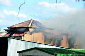 Fire destroys house at Walloon