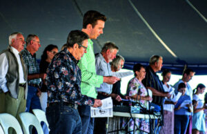 Three Crosses on the Hill Service draws hundreds after two year hiatus