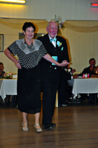 Glamour on the dance floor