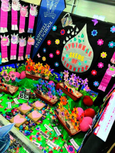 Student skills on show through their creative school work display