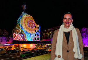 Friends and family support Spark festival artist Eulalia Martin