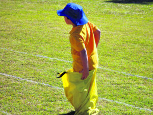 Sports day challenged students in sprints through to three-legged races
