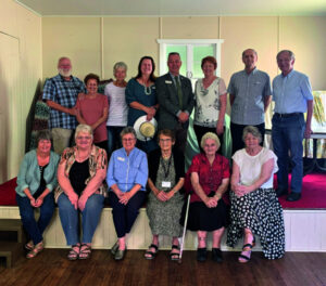 Special presentation to Rosewood Scrub Historical Society Treasurer Frances Manz