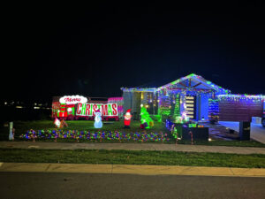 Flicking the switch and lighting up the streets of Rosewood and surrounds