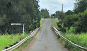 Funding for replacement of timber bridge at Purga