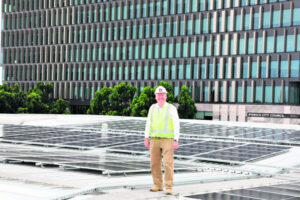 Library powered by rooftop solar