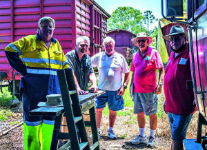 Lions donation boosts the future of the Rosewood Railway Museum