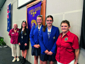 Kate is the Regional Lions Youth of the Year