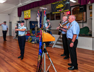 Moving ceremony for Vietnam vets at Rosewood