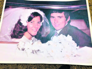 Celebrating their 50th wedding anniversary