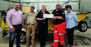 Rosewood State Emergency Services receive $800 donation