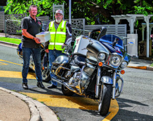 Blood, bikes and the road, all for a common good
