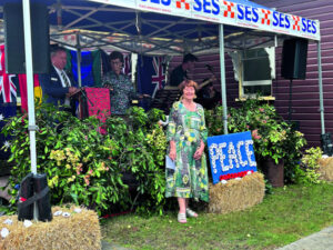 Wendye honoured for her commitment to Anzac Day