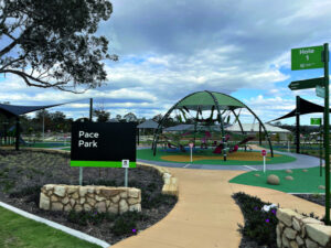 Big Dome appears in Rosewood park