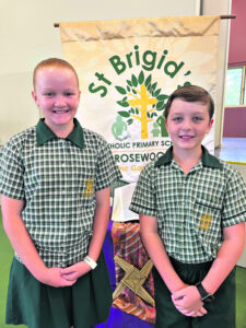 St Brigid’s school leaders inducted