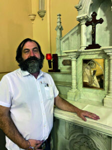 Father James farewells the community