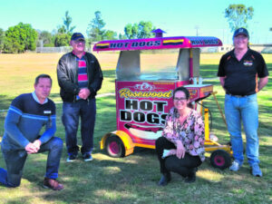 Rosewood State School gifted a 1970s hotdog stand