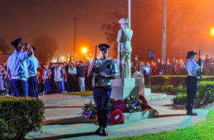Wonderful atmosphere at Rosewood Anzac Day services