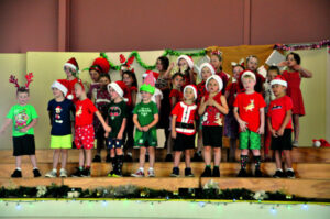 Singing Christmas favourites for family and friends