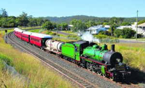 Steam trip for Toowoomba flower show