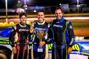 History-making Brad seals terrific treble