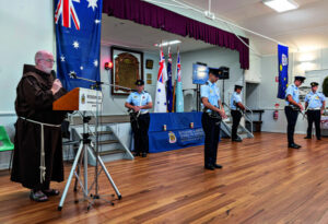 Heartwarming ceremony for veterans at Rosewood service