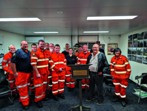 New SES podium represents community gratitude