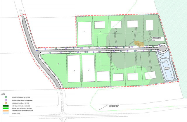 Large lots, building envelopes in new Thagoona subdivision